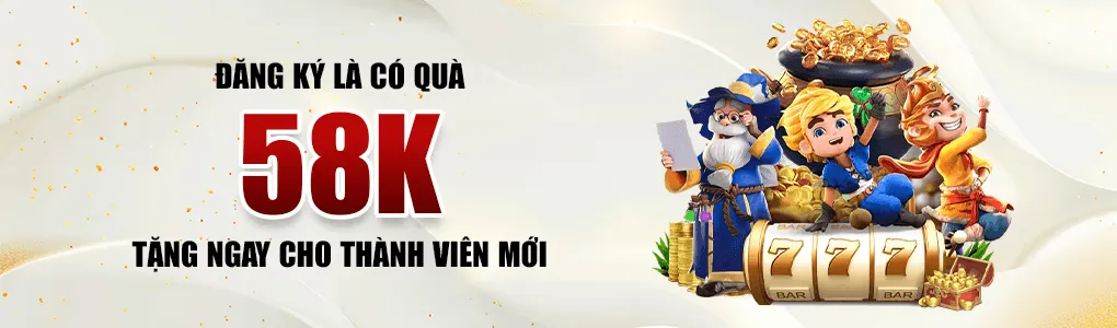 tặng 58K